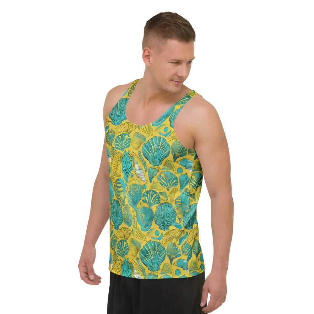 Tropical Tidal on Men's Tank Top — Left Front