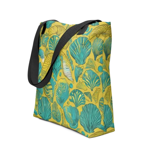 Tropical Tidal on a Tote Bag