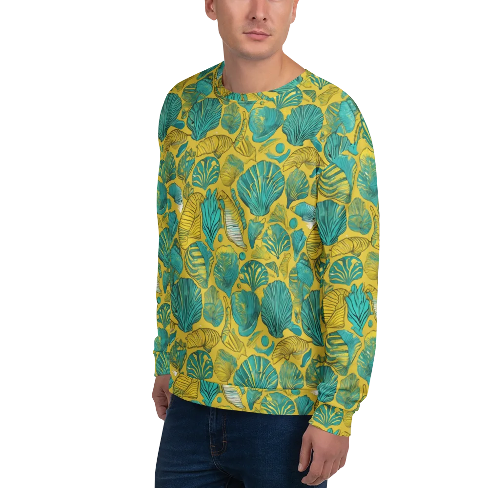 Tropical Tidal on Sweatshirt — Left Front