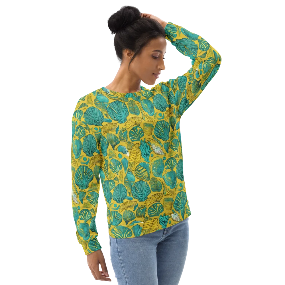 Tropical Tidal on Sweatshirt — Right Front