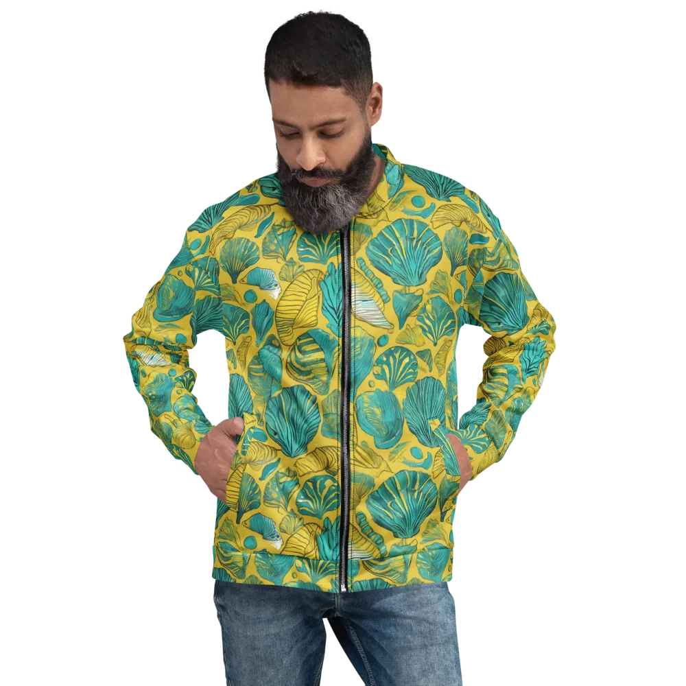 Tropical Tidal on Bomber Jacket — Front