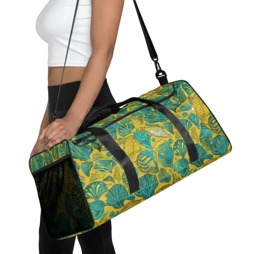 Tropical Tidal on a Duffle Bag