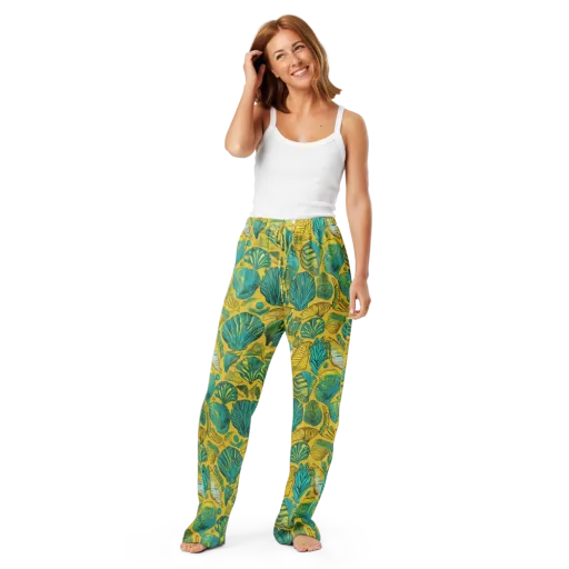 Tropical Tidal on a Women's Pajama Pants