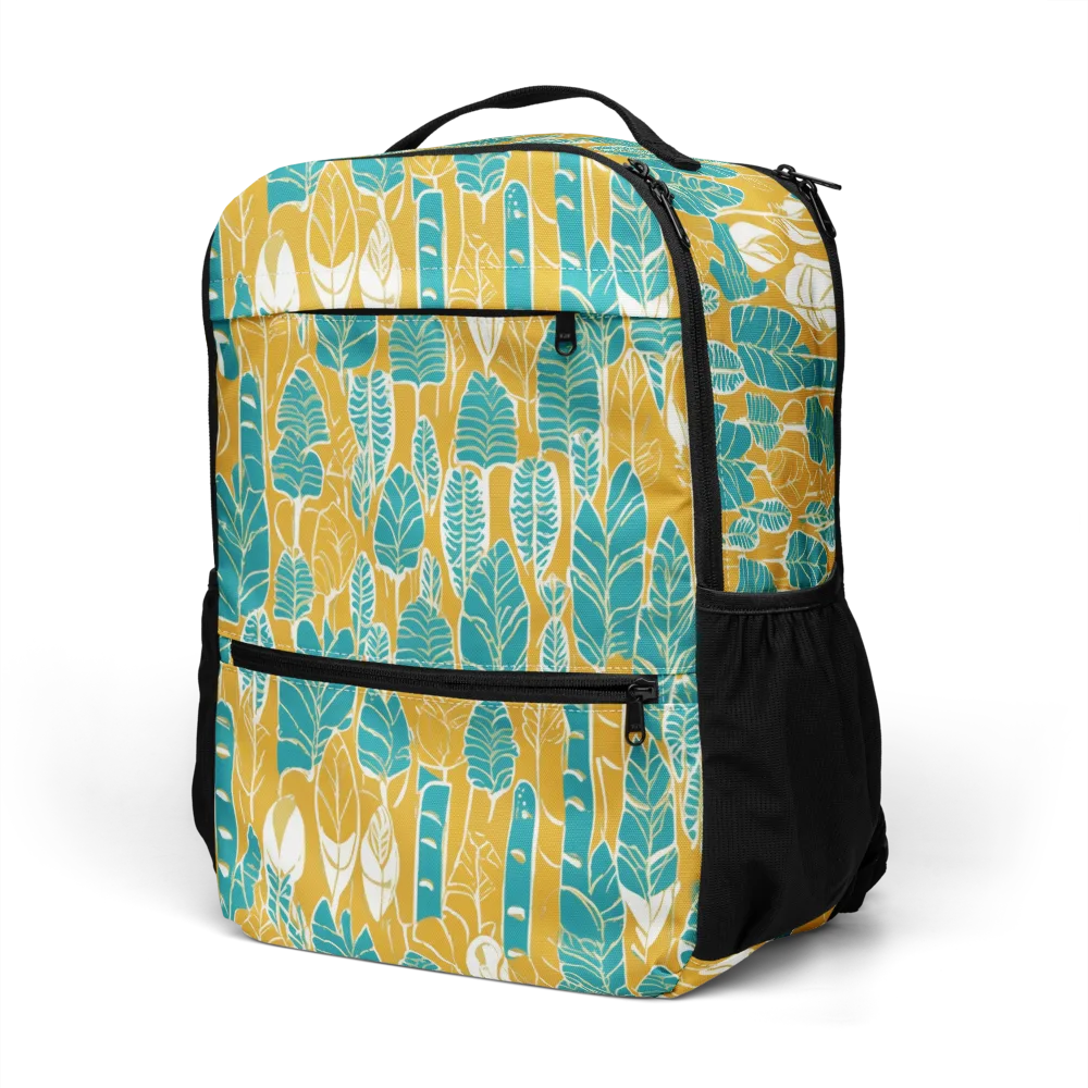 Marigold Canopy on Utility Backpack — Left Front