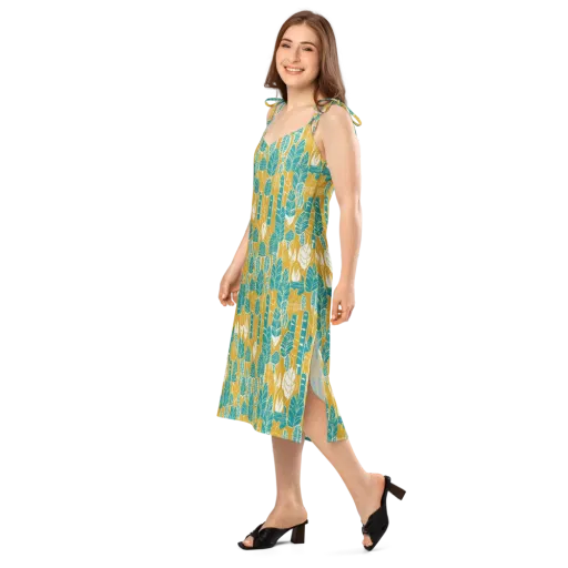 Marigold Canopy on a Slip Dress