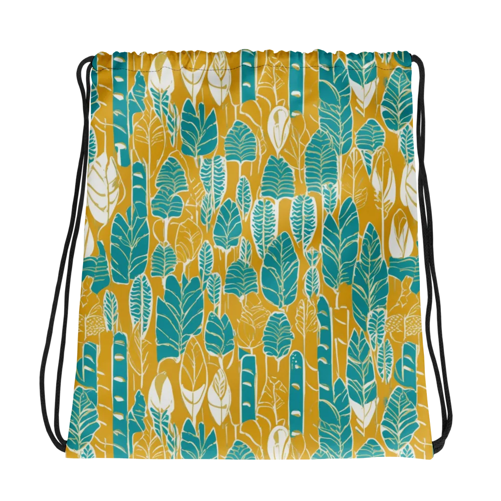 Marigold Canopy on Drawstring Bag — Photo