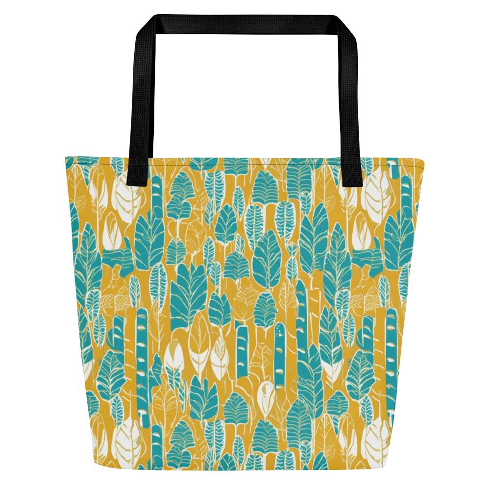 Marigold Canopy on Large Tote Bag W/ Pocket — Front