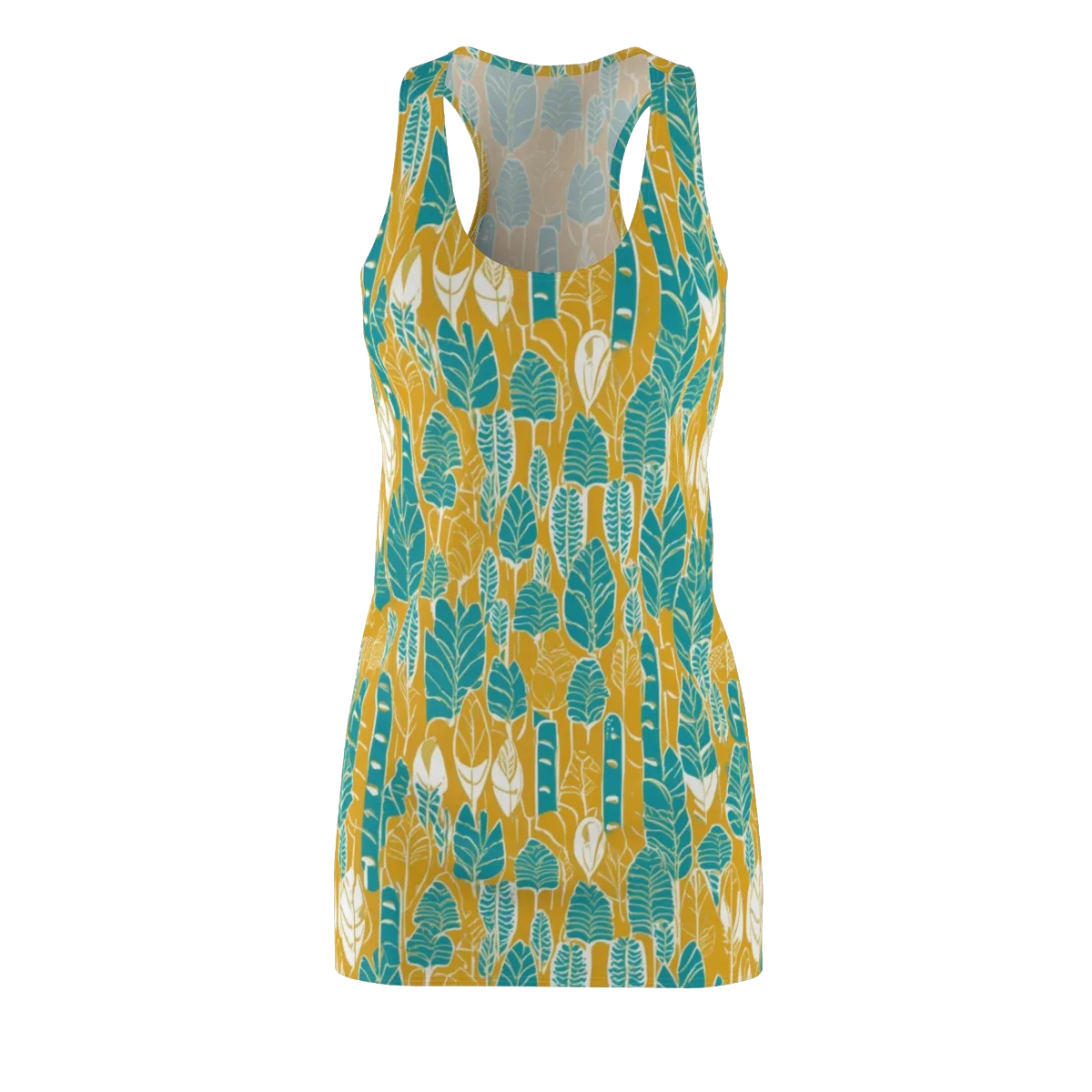 Marigold Canopy on Racerback Dress — Front