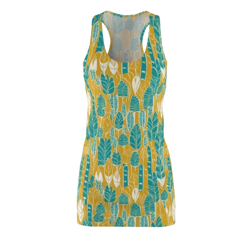 Marigold Canopy on a Racerback Dress