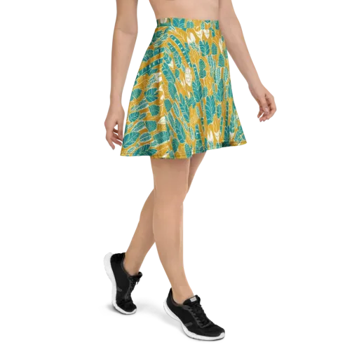 Marigold Canopy on a Skater Skirt