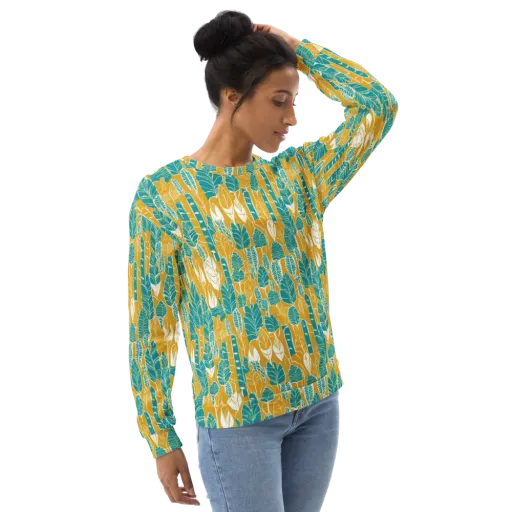 Marigold Canopy on a Sweatshirt