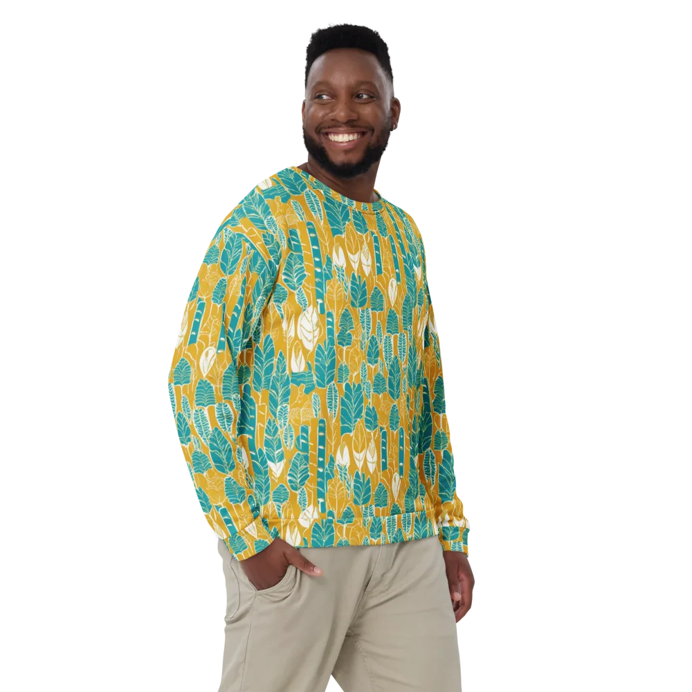 Marigold Canopy on Sweatshirt — Front