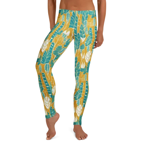 Marigold Canopy on a Leggings