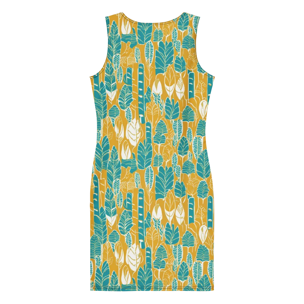 Marigold Canopy on Bodycon Dress — Back