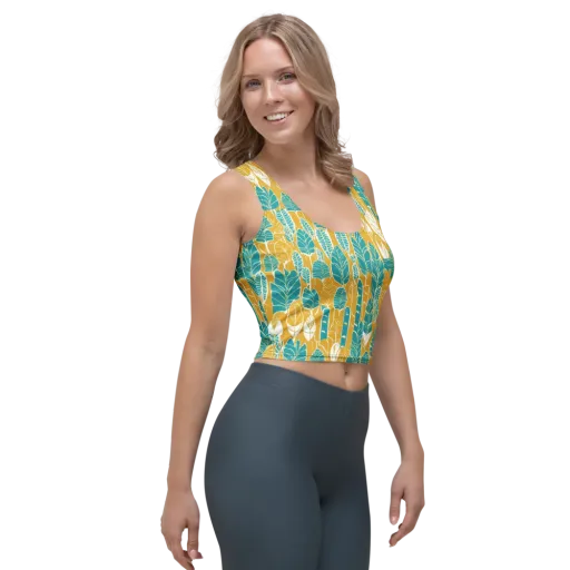 Marigold Canopy on a Crop Top