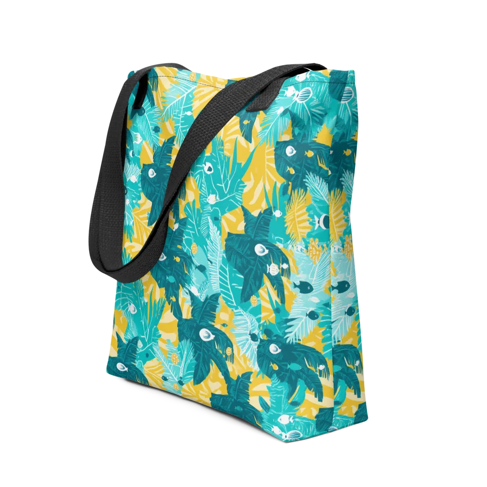 Coral Jungle on Tote Bag — Front