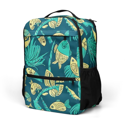 Tidal Tapestry on a Utility Backpack