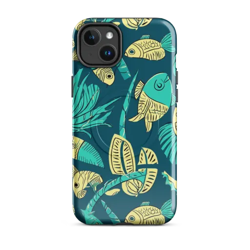 Tidal Tapestry on a MagSafe Tough Case for iPhone®