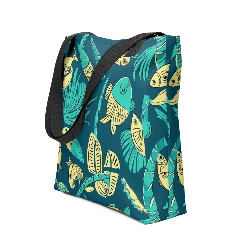 Tidal Tapestry on Tote Bag — Front