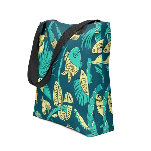 Tidal Tapestry on a Tote Bag