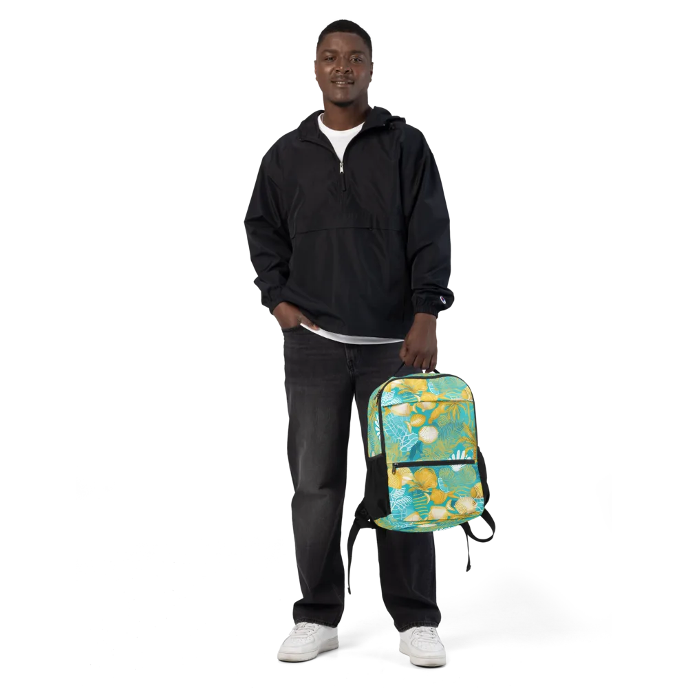 Gilded Reef on Utility Backpack — Front
