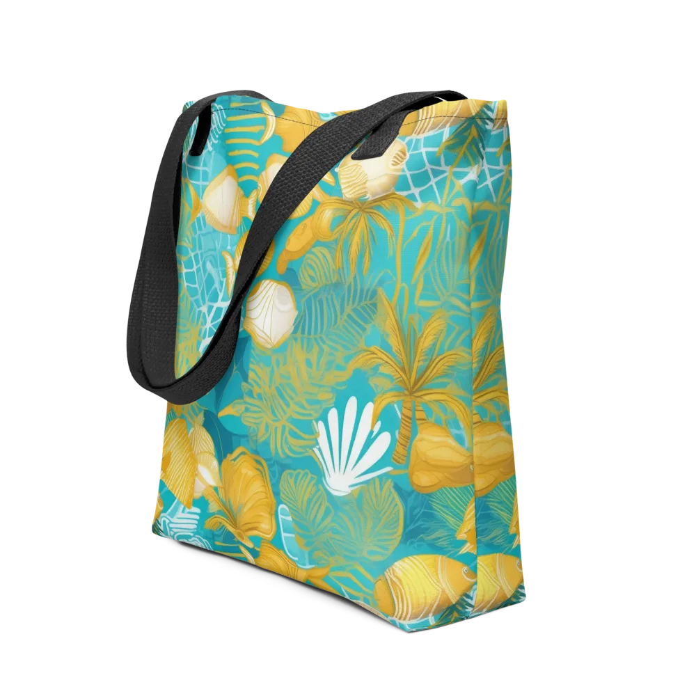 Gilded Reef on Tote Bag — Front