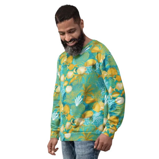 Gilded Reef on a Sweatshirt