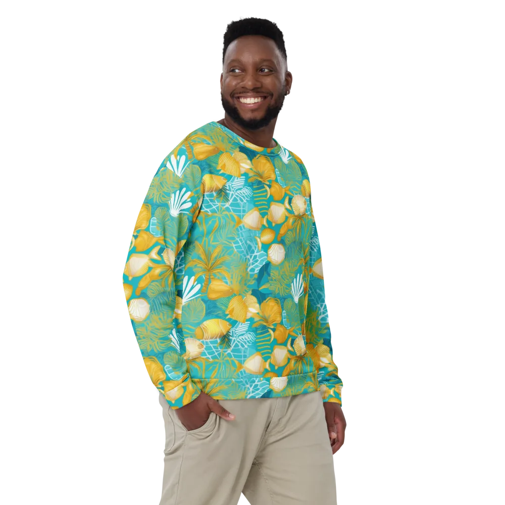 Gilded Reef on Sweatshirt — Front