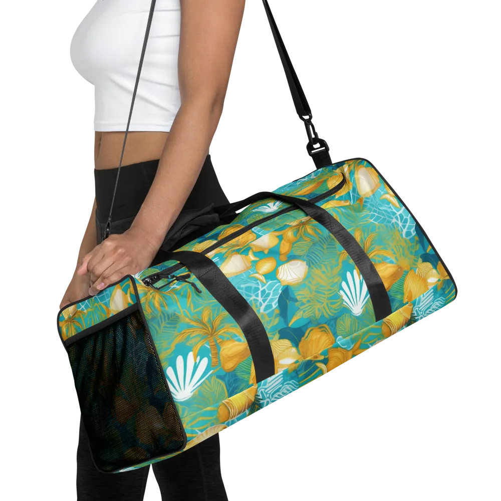 Gilded Reef on Duffle Bag — Front