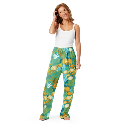 Gilded Reef on a Women's Pajama Pants