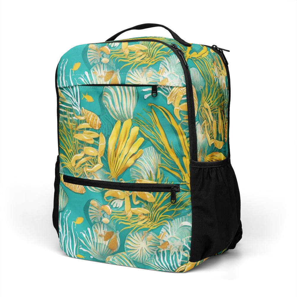 Tidal Gilt on Utility Backpack — Left Front