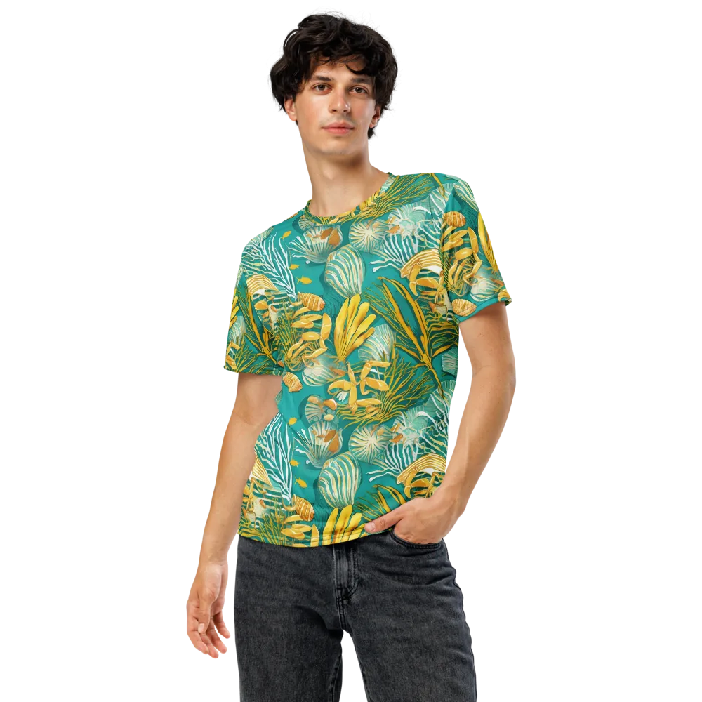 Tidal Gilt on Men's Crew Neck T-Shirt — Front