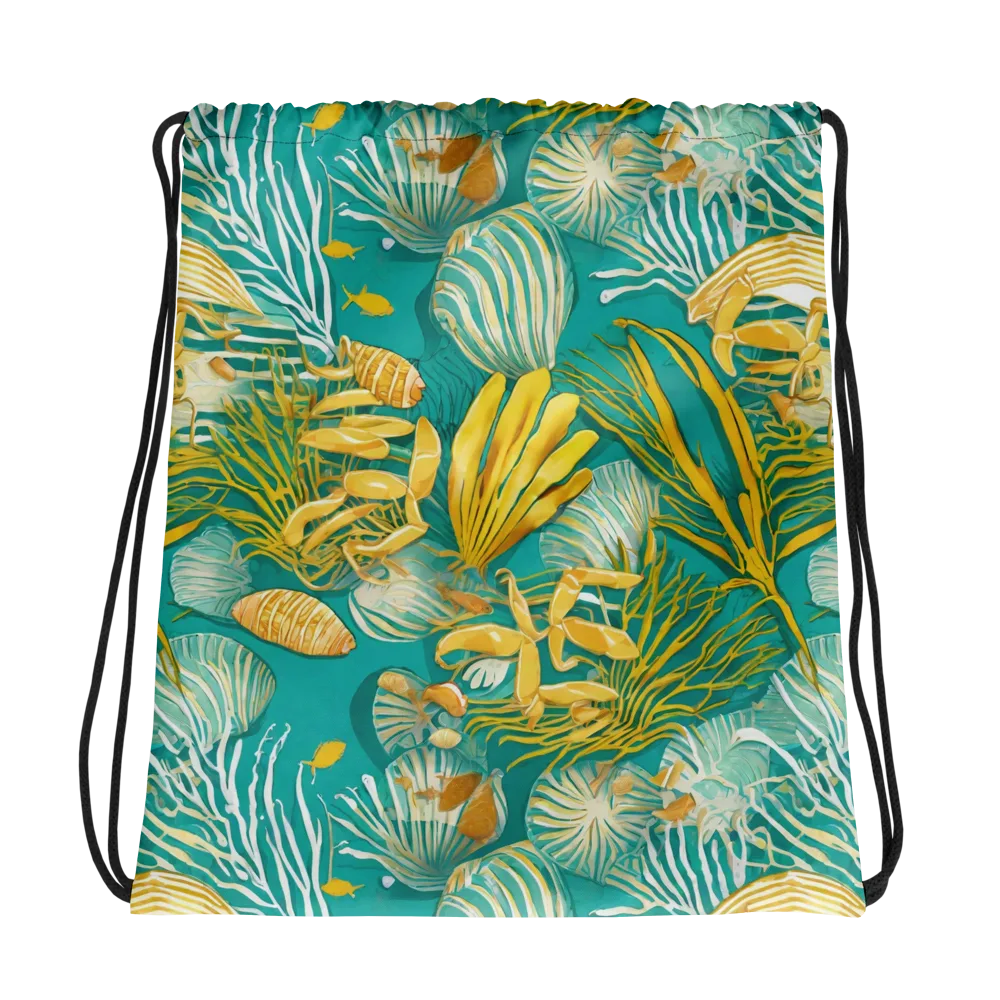 Tidal Gilt on Drawstring Bag — Photo