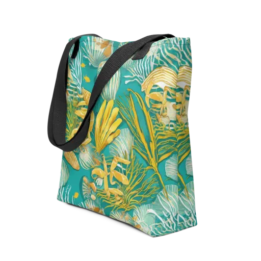 Tidal Gilt on a Tote Bag