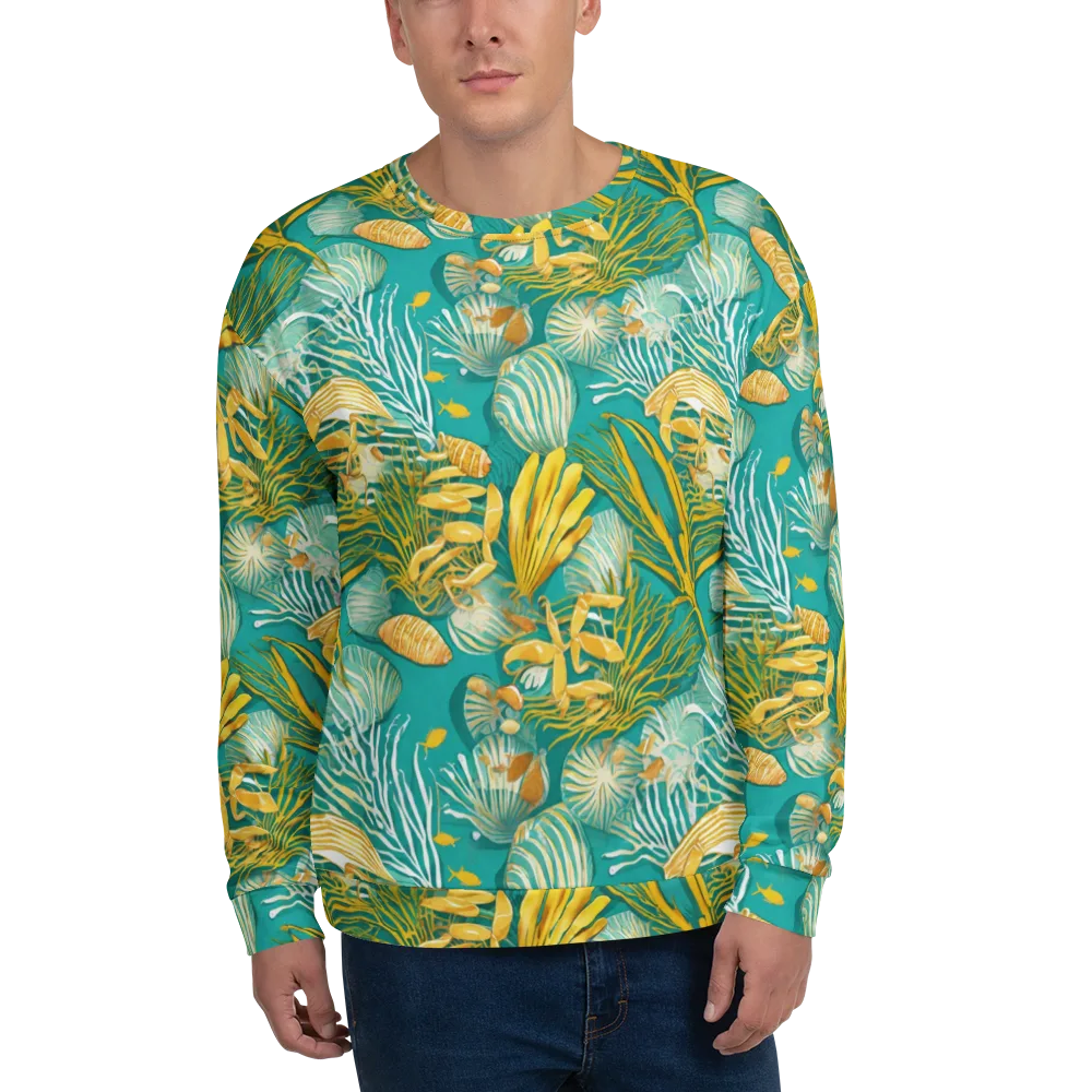 Tidal Gilt on Sweatshirt — Front