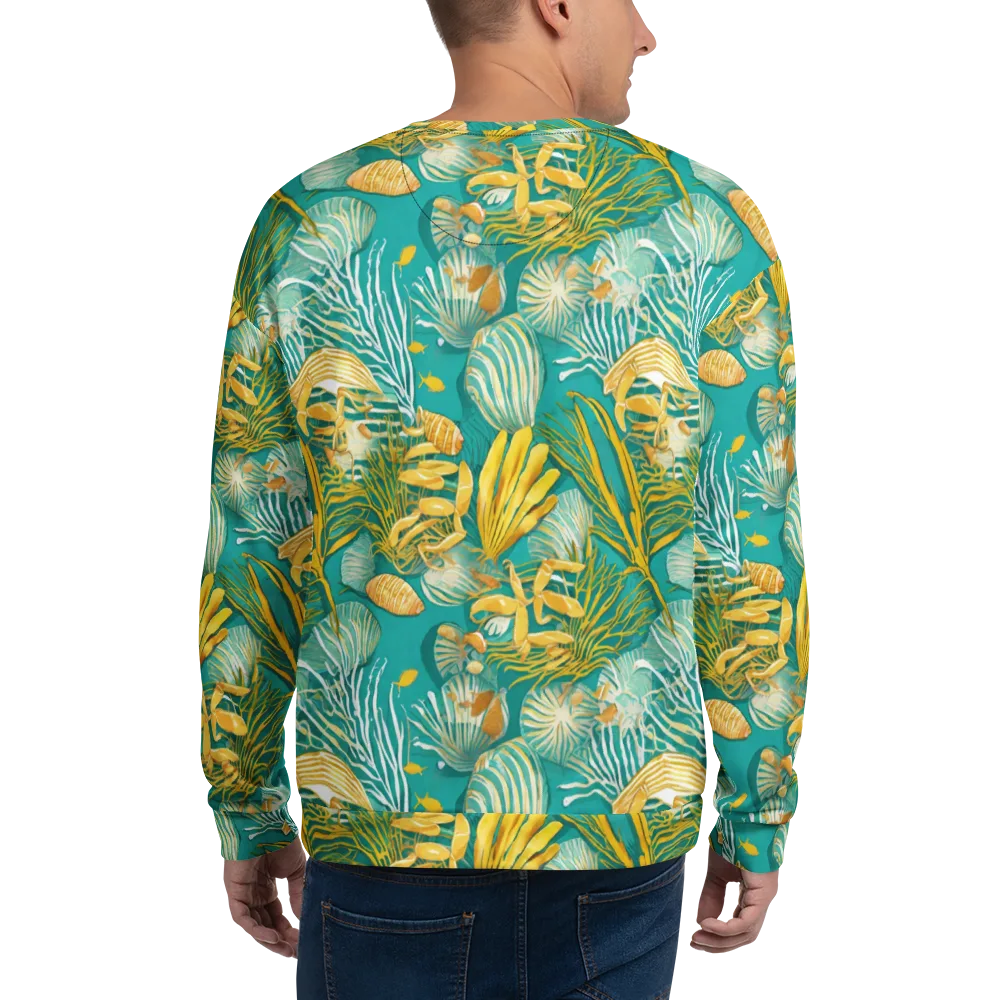 Tidal Gilt on Sweatshirt — Back