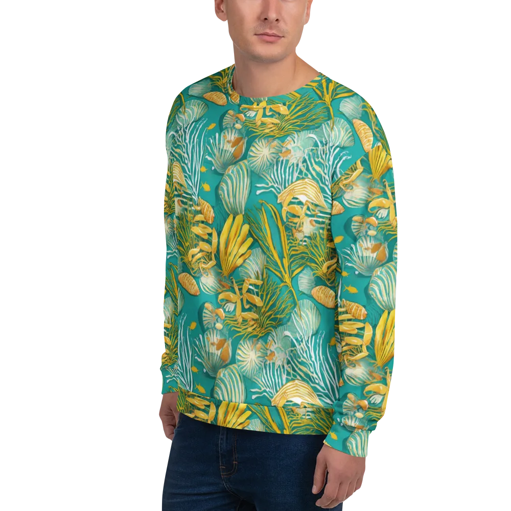 Tidal Gilt on Sweatshirt — Left Front