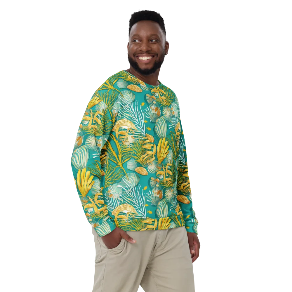 Tidal Gilt on Sweatshirt — Front