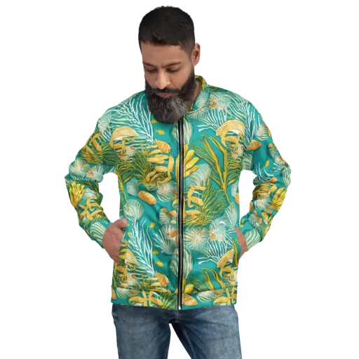 Tidal Gilt on a Bomber Jacket