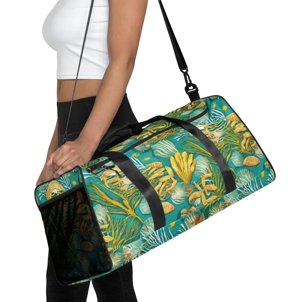 Tidal Gilt on Duffle Bag — Front