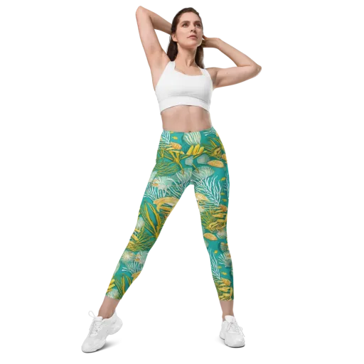 Tidal Gilt on a Leggings with Pockets