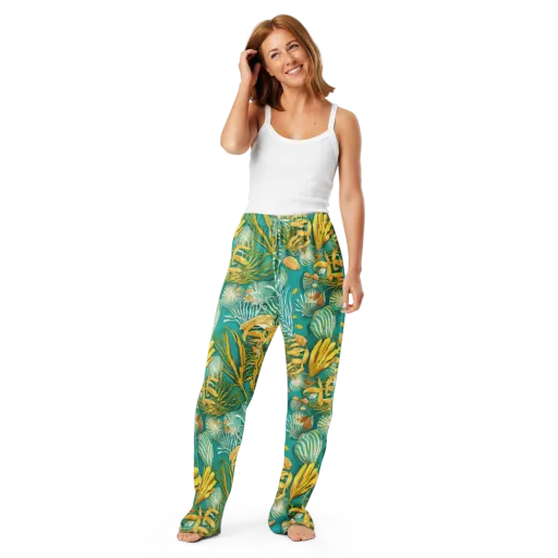 Tidal Gilt on a Women's Pajama Pants