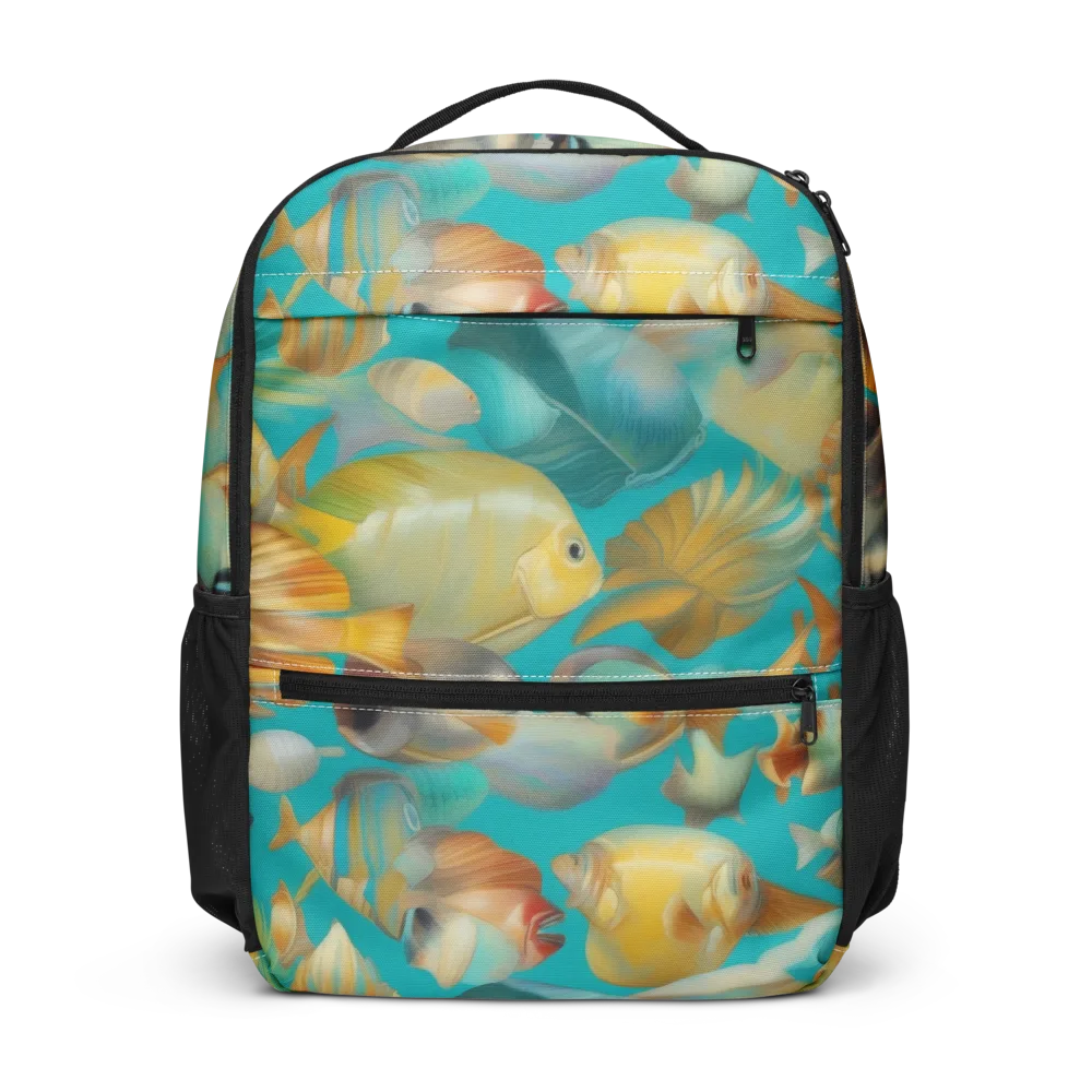Gilded Shoal on Utility Backpack — Front
