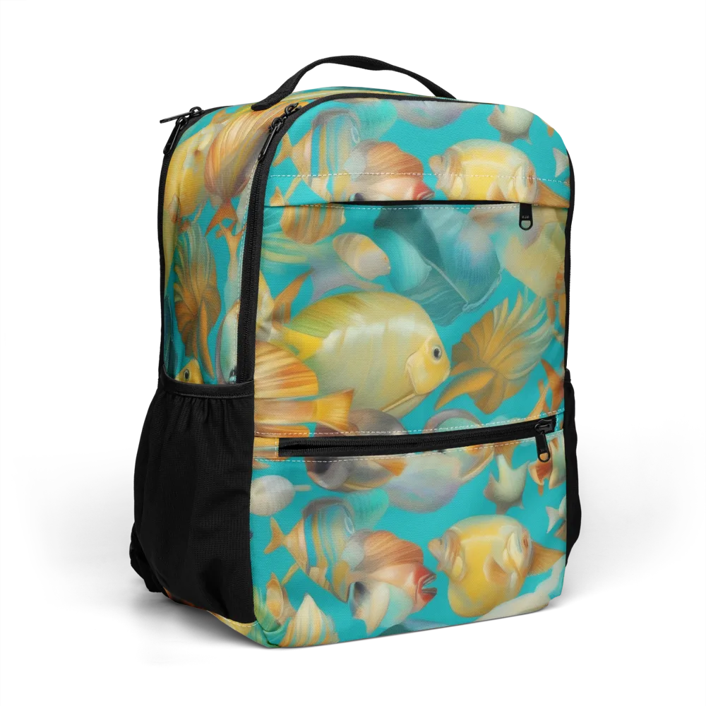 Gilded Shoal on Utility Backpack — Right Front