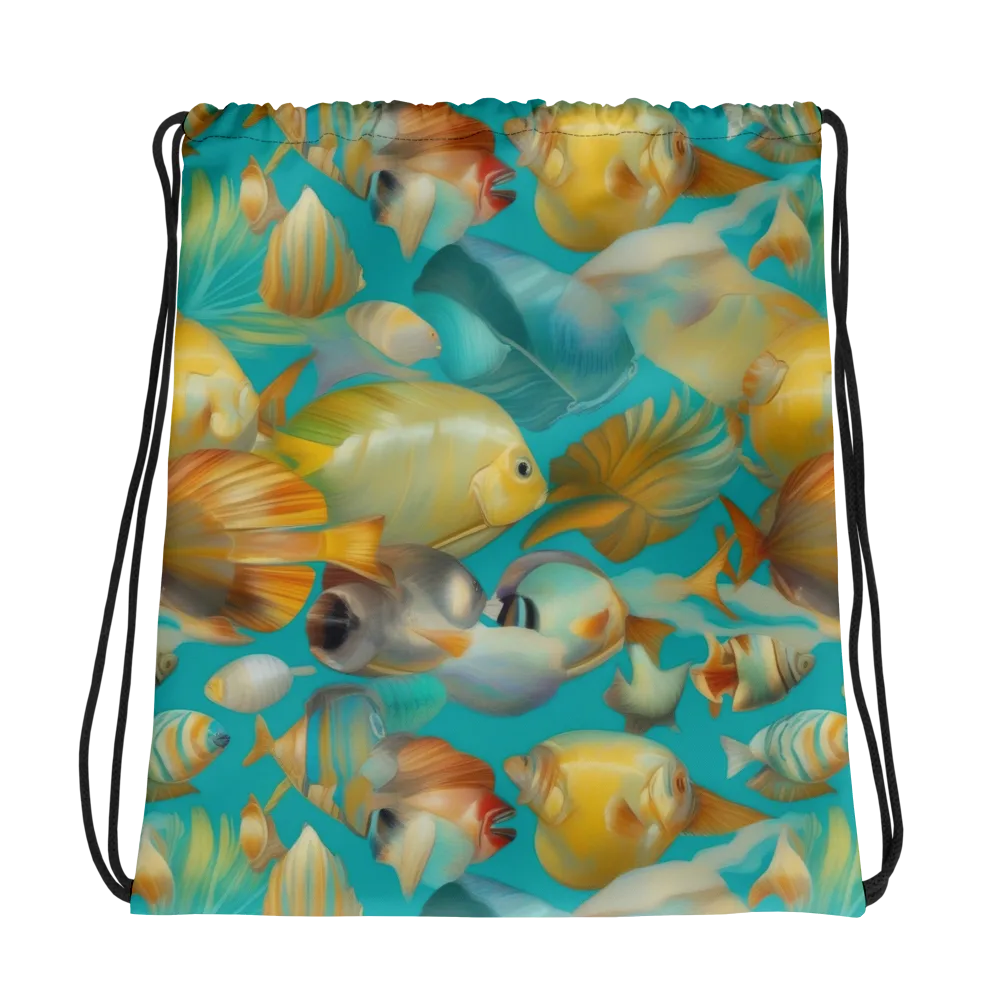 Gilded Shoal on Drawstring Bag — Photo