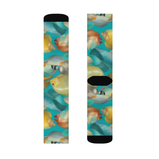 Gilded Shoal on a Socks