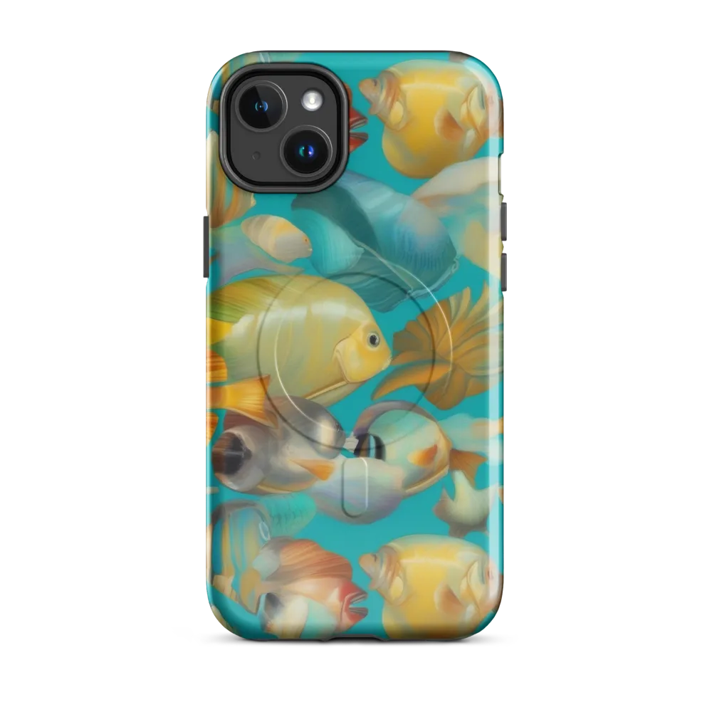Gilded Shoal on MagSafe Tough Case for iPhone® — Front