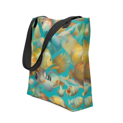 Gilded Shoal on a Tote Bag