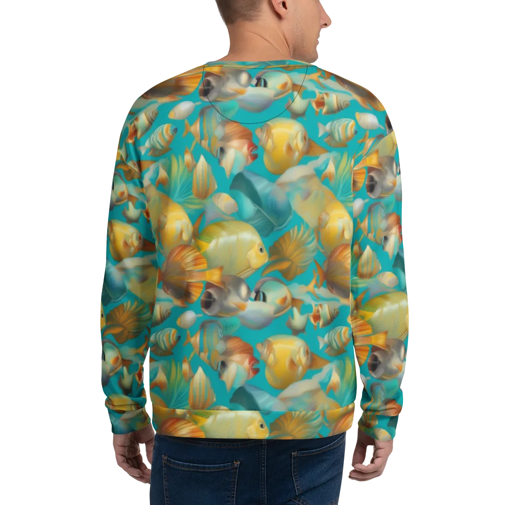 Gilded Shoal on Sweatshirt — Back