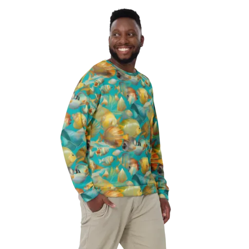 Gilded Shoal on a Sweatshirt